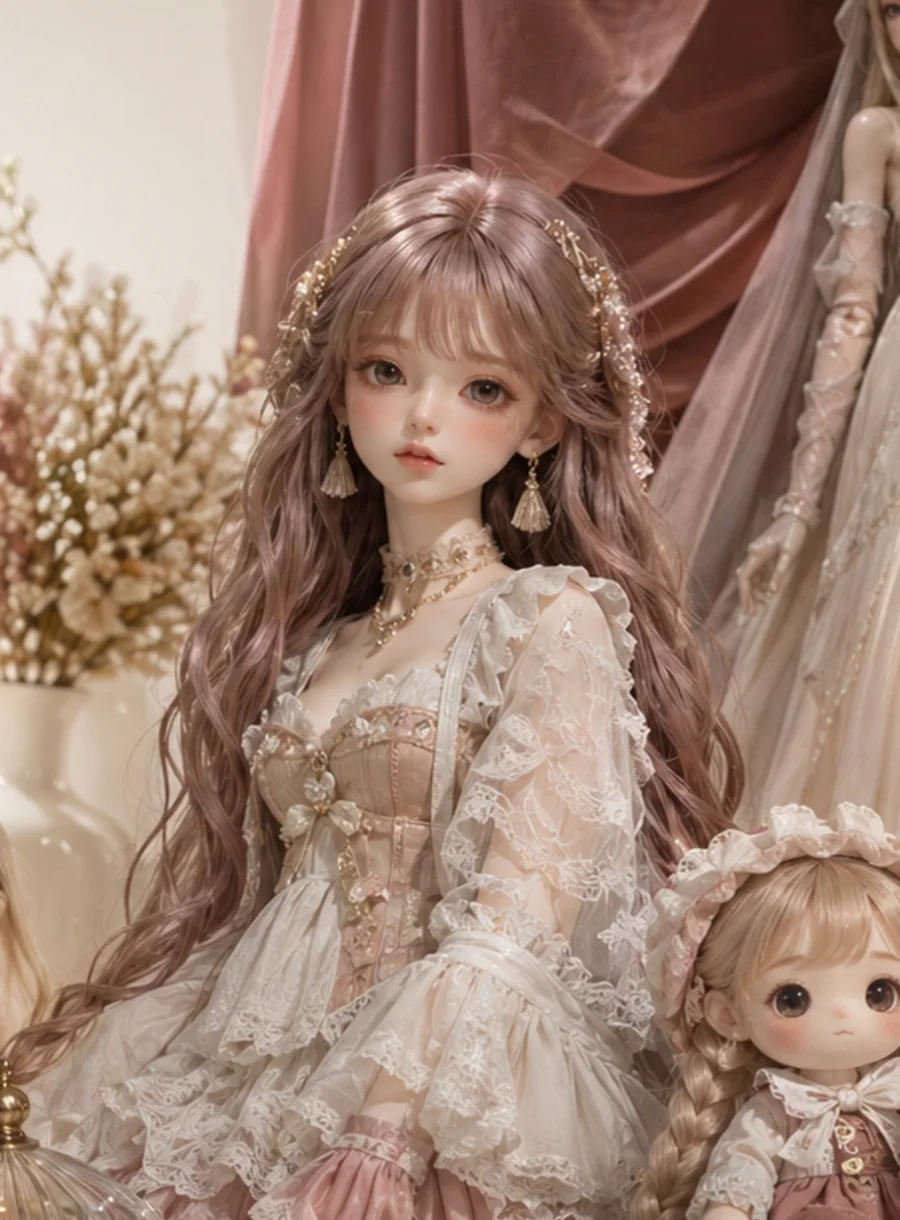 BJD Dolls in the CMDOLL porcelain atelier