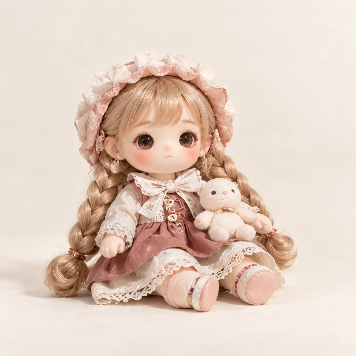 Cotton Dolls in the CMDOLL porcelain atelier